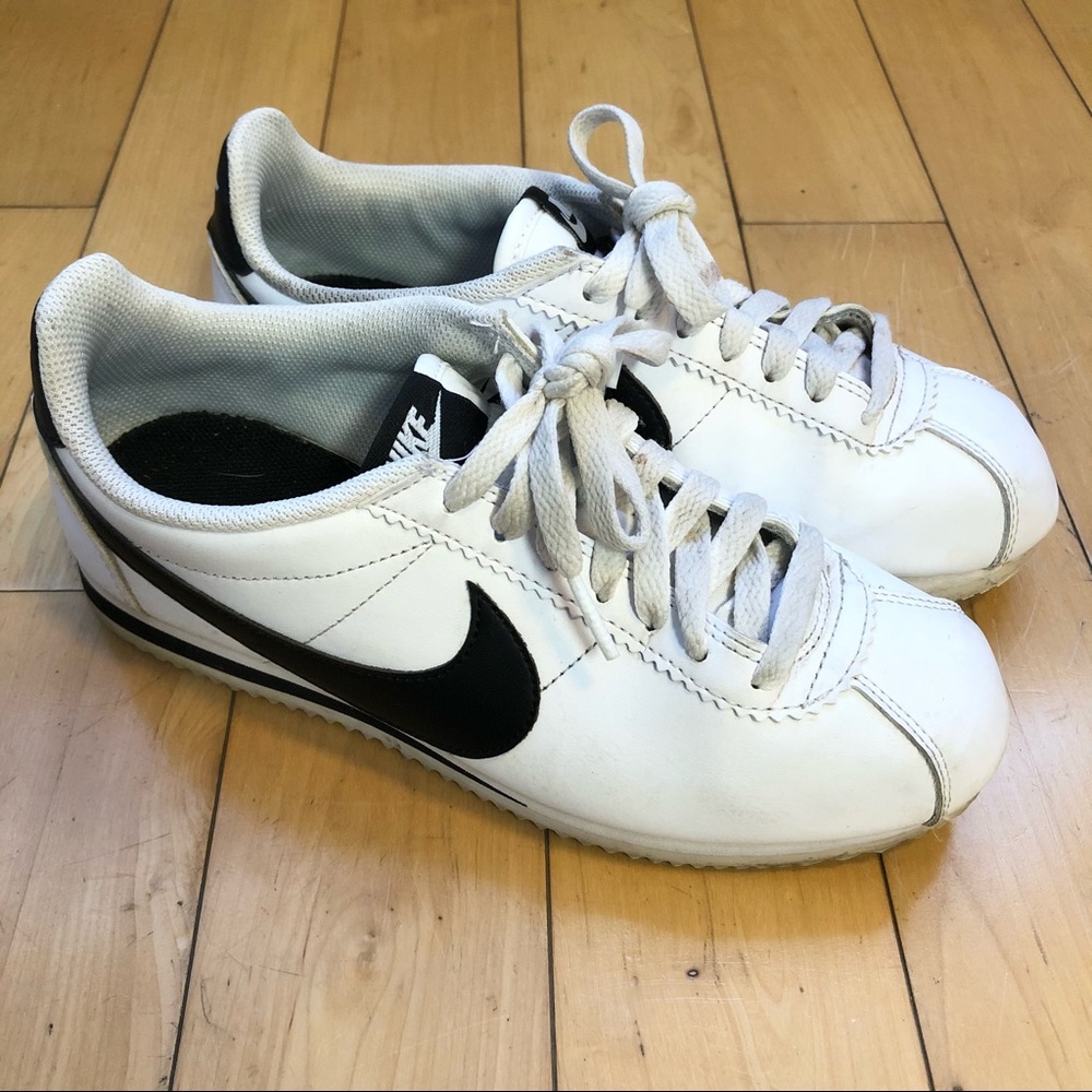 Nike Cortez Classic Black & White Shoes